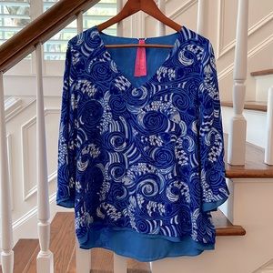 Lilly Pulitzer Florin Reversible Top